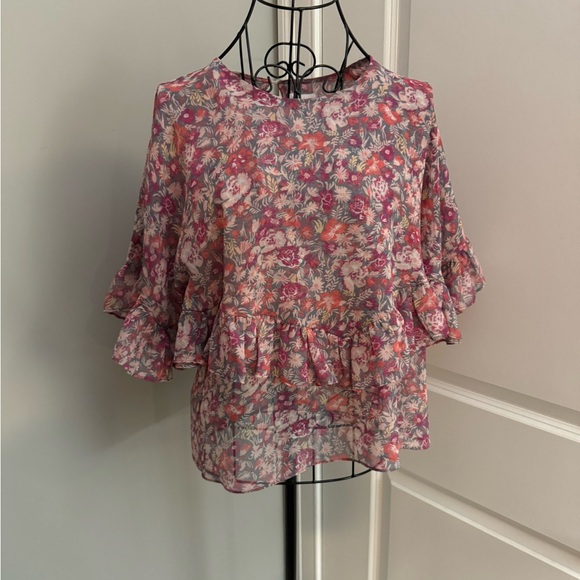 MISA Los Angeles Digna Top In Pink Size XS - Picture 3 of 9